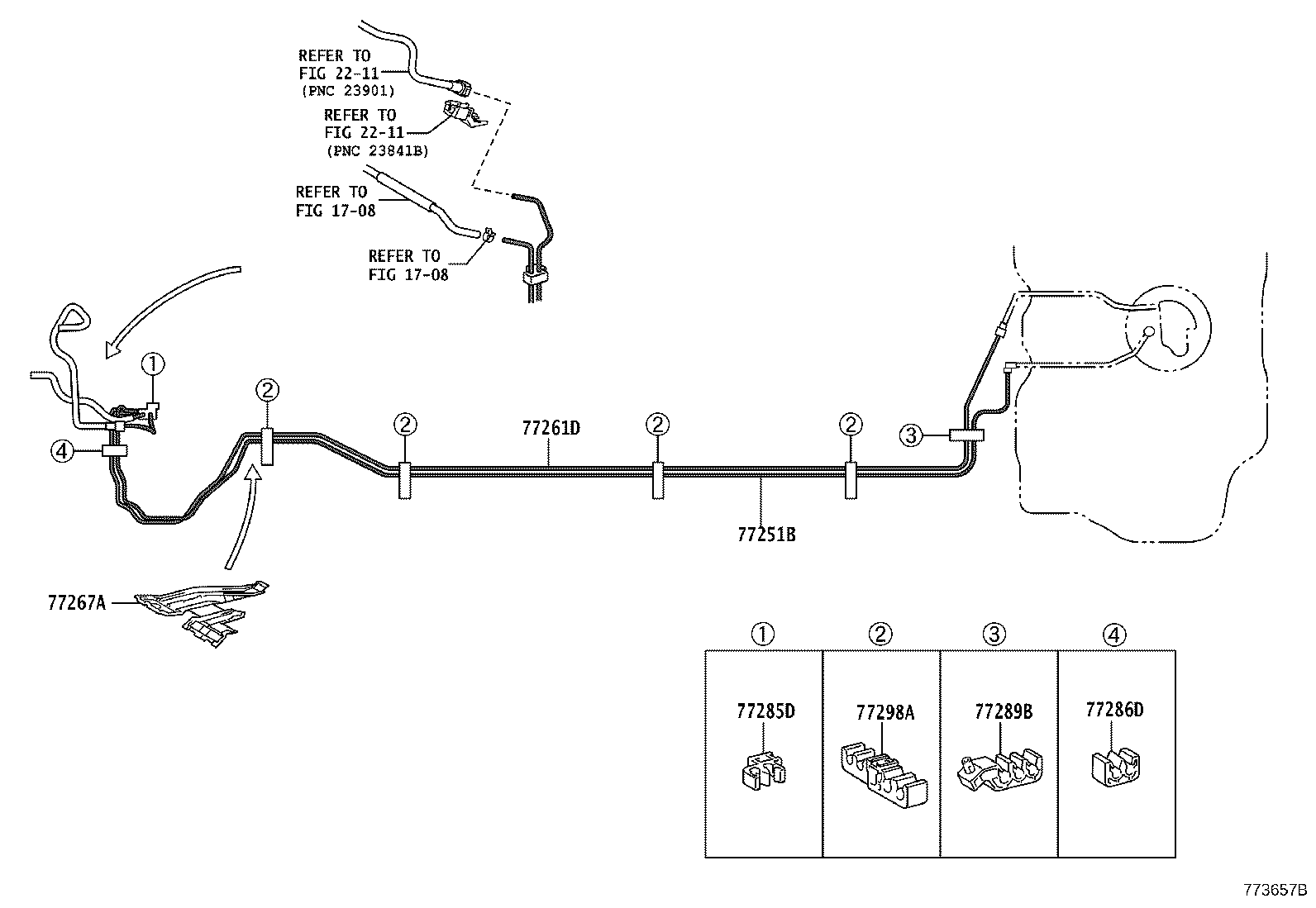 32926-20010 CUSHION, FUEL MAIN TUBE product image