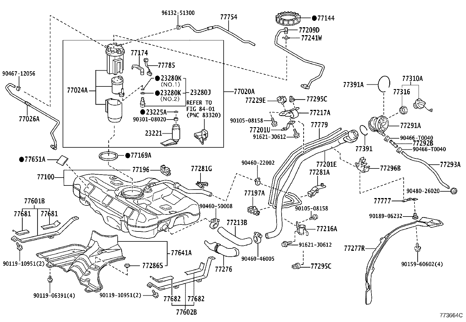 77024-12150 PLATE SUB-ASSY, FUEL SUCTION product image