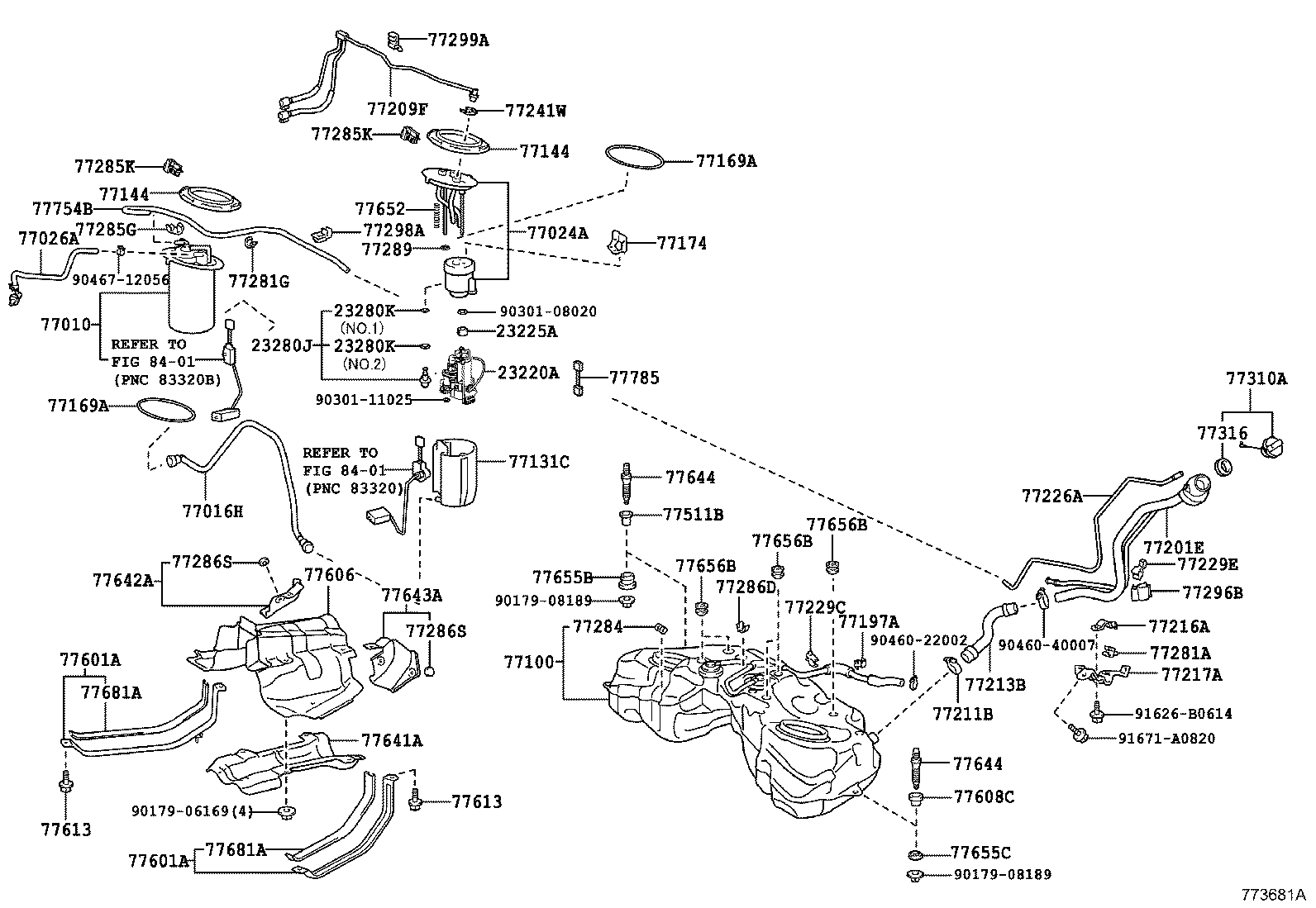 77217-24010 SUPPORT, FUEL TANK FILLER PIPE, NO.2 product image