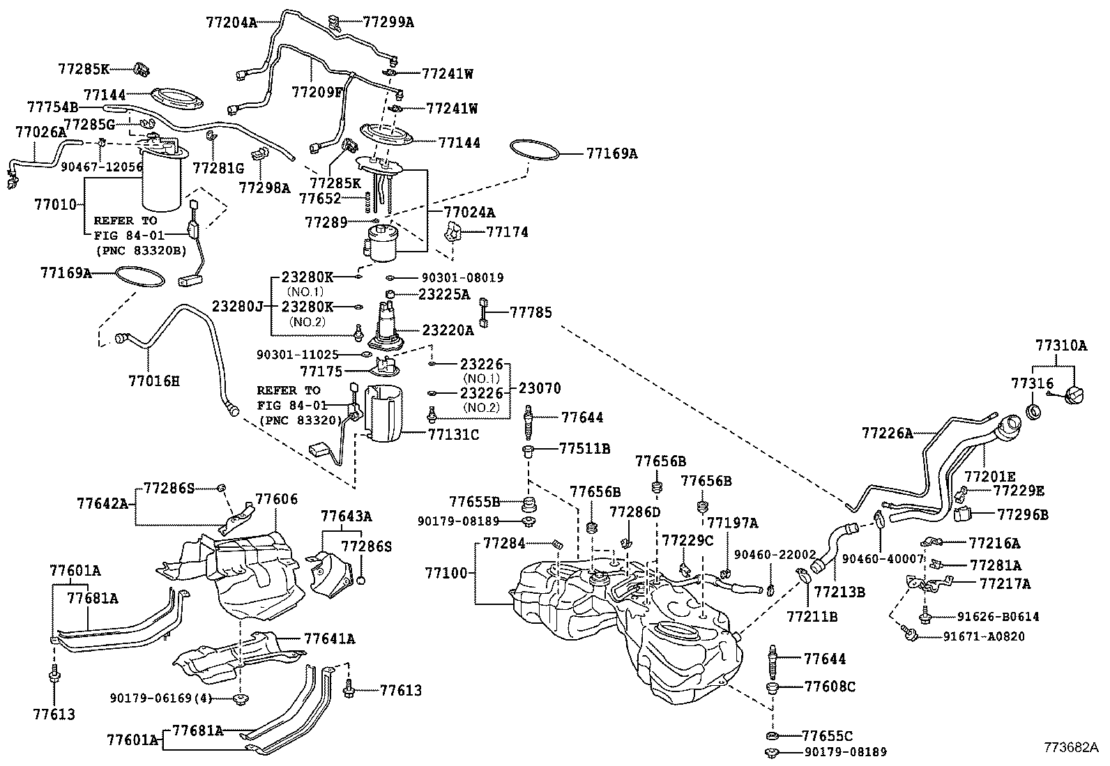 77217-24010 SUPPORT, FUEL TANK FILLER PIPE, NO.2 product image
