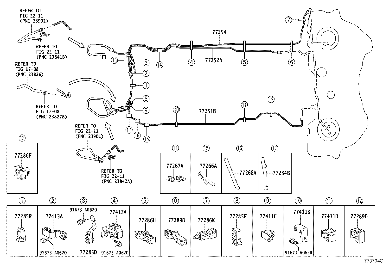 23225-38030 SPACER, FUEL PUMP product image