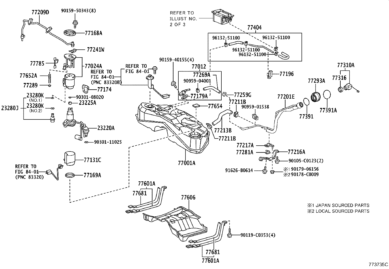 77286-0N090 CLAMP, FUEL TUBE, NO.7 product image