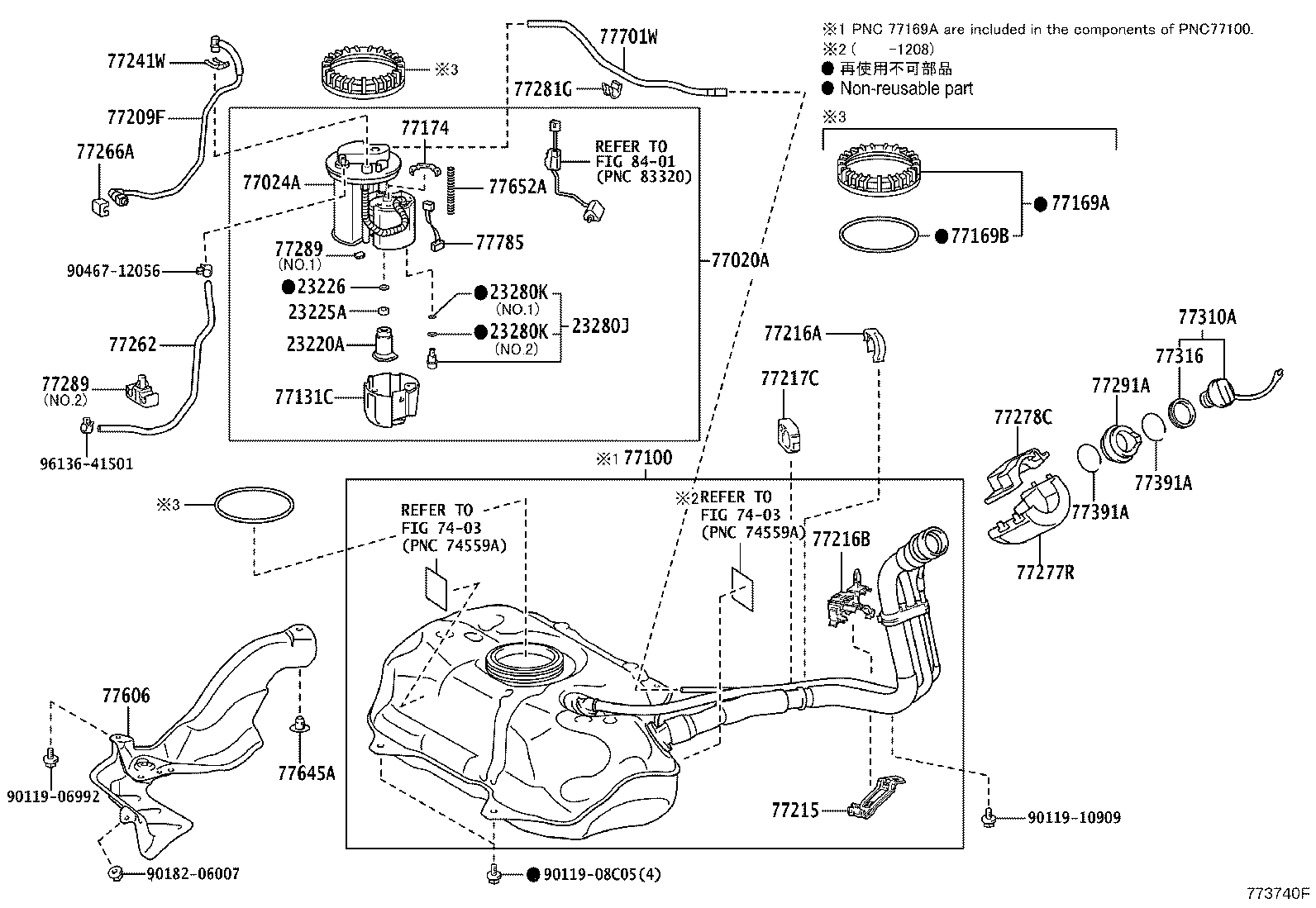 77001-52350 TANK ASSY, FUEL product image