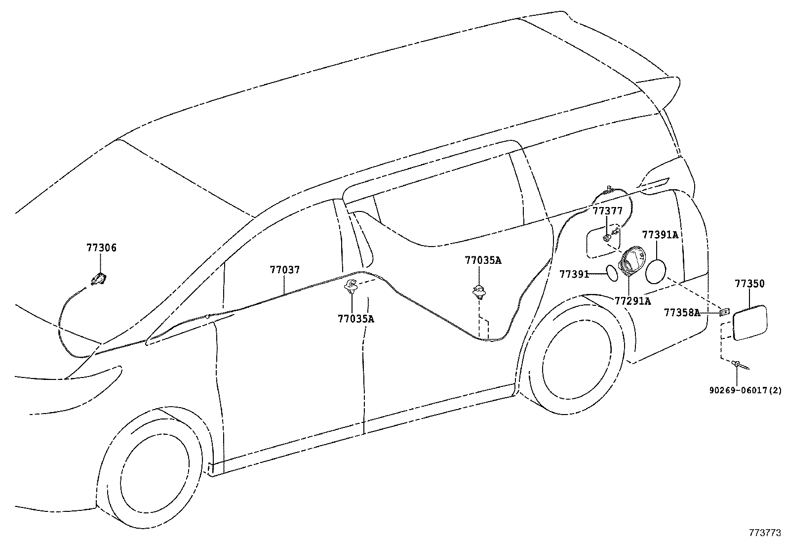 23220-36140 PUMP, FUEL product image
