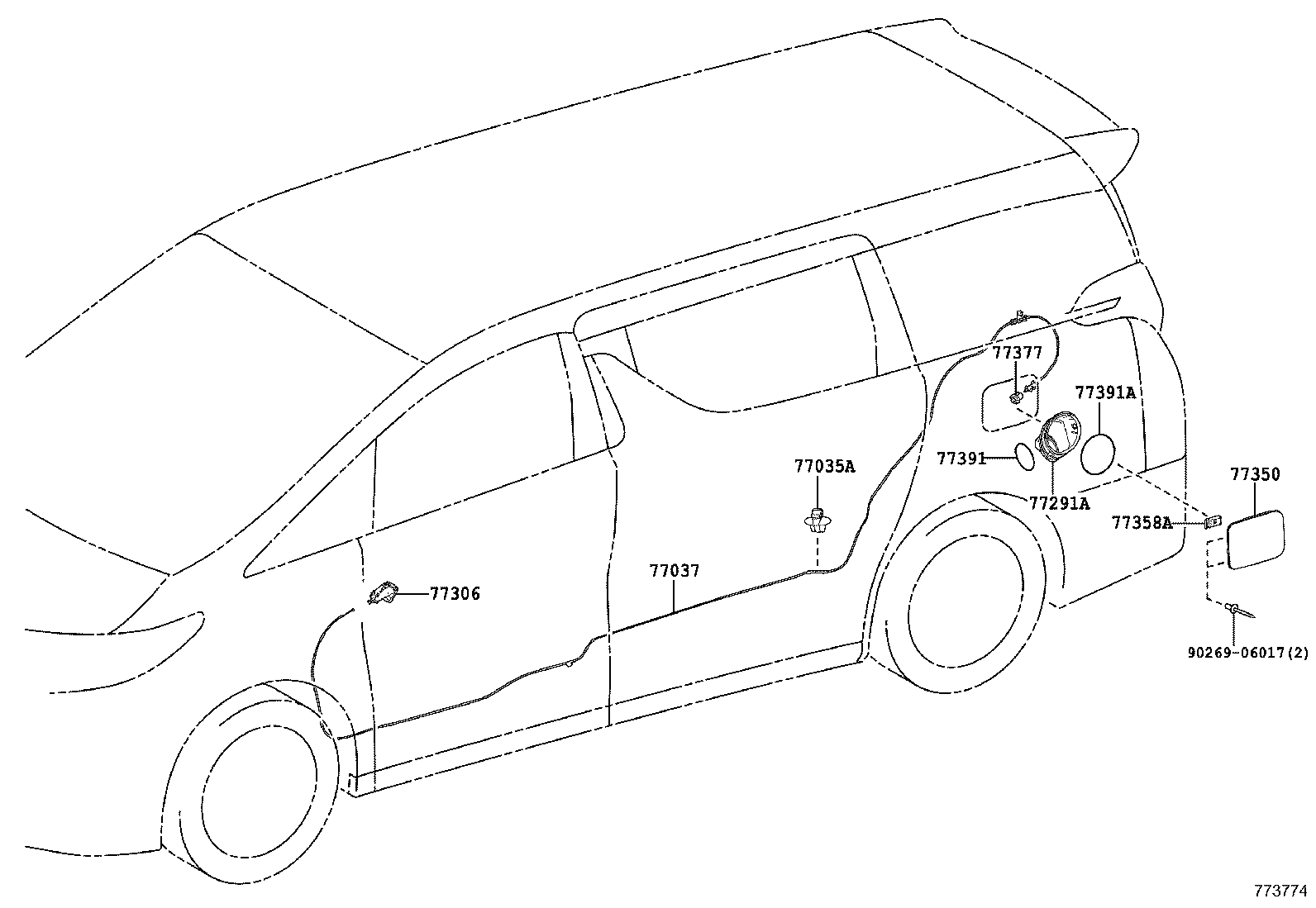 23220-36140 PUMP, FUEL product image