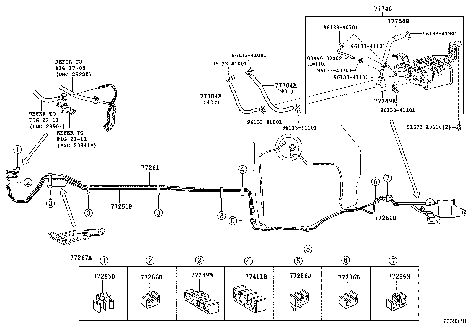 77001-52540 TANK SUB-ASSY, FUEL product image