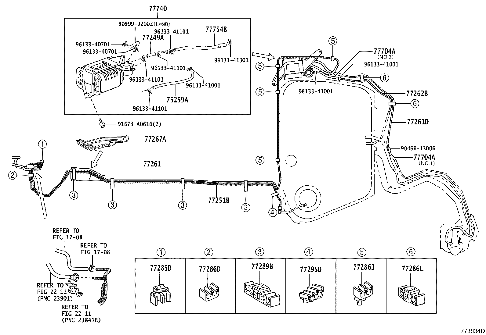 77001-52540 TANK SUB-ASSY, FUEL product image