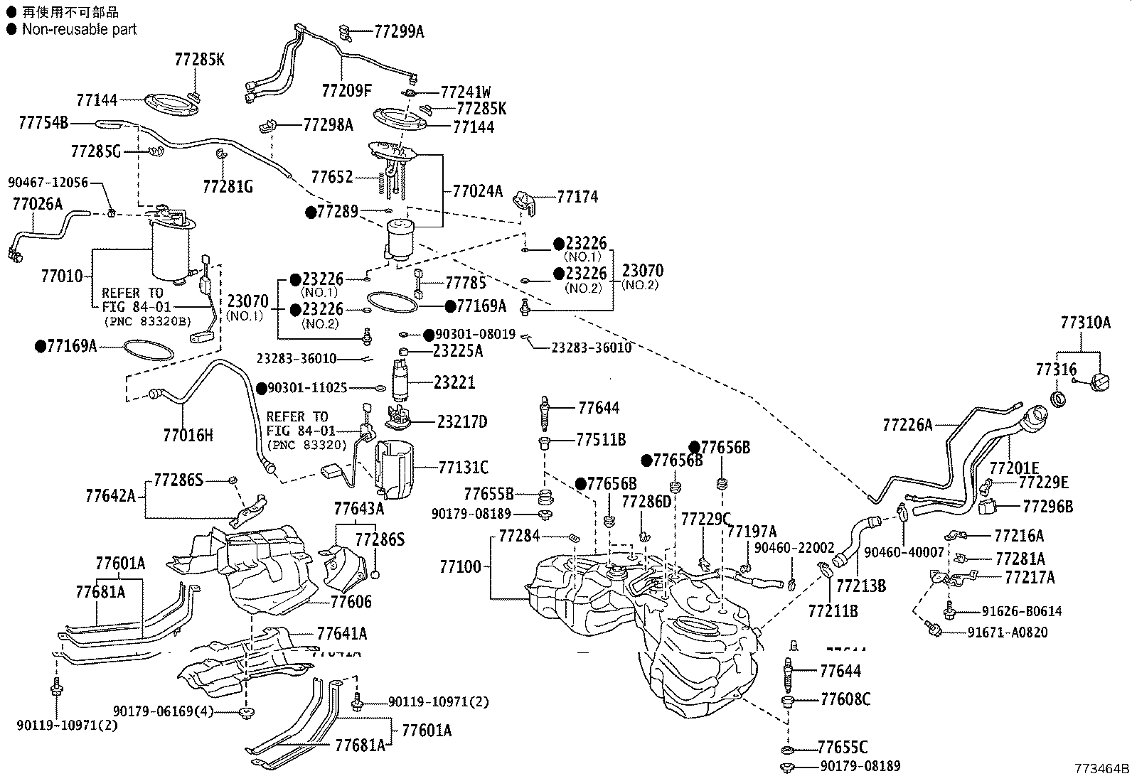 23280-38020 REGULATOR ASSY, FUEL PRESSURE product image