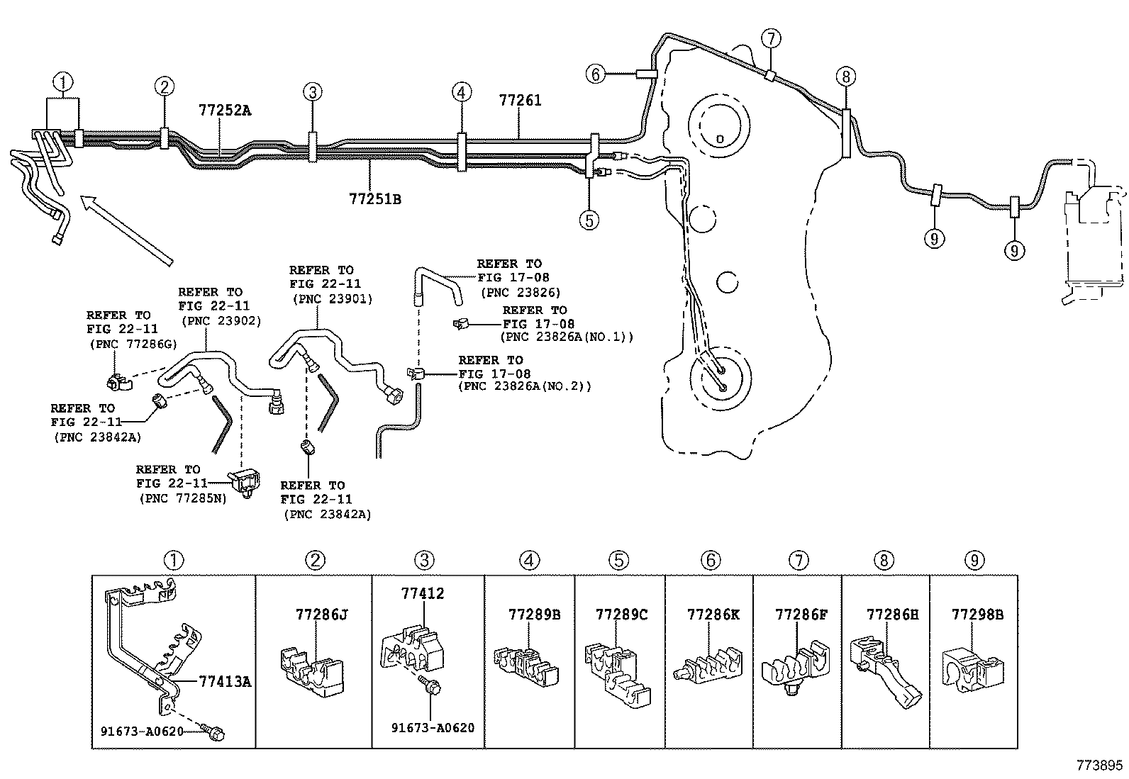 77759-53010 HOSE, CHARCOAL CANISTER product image