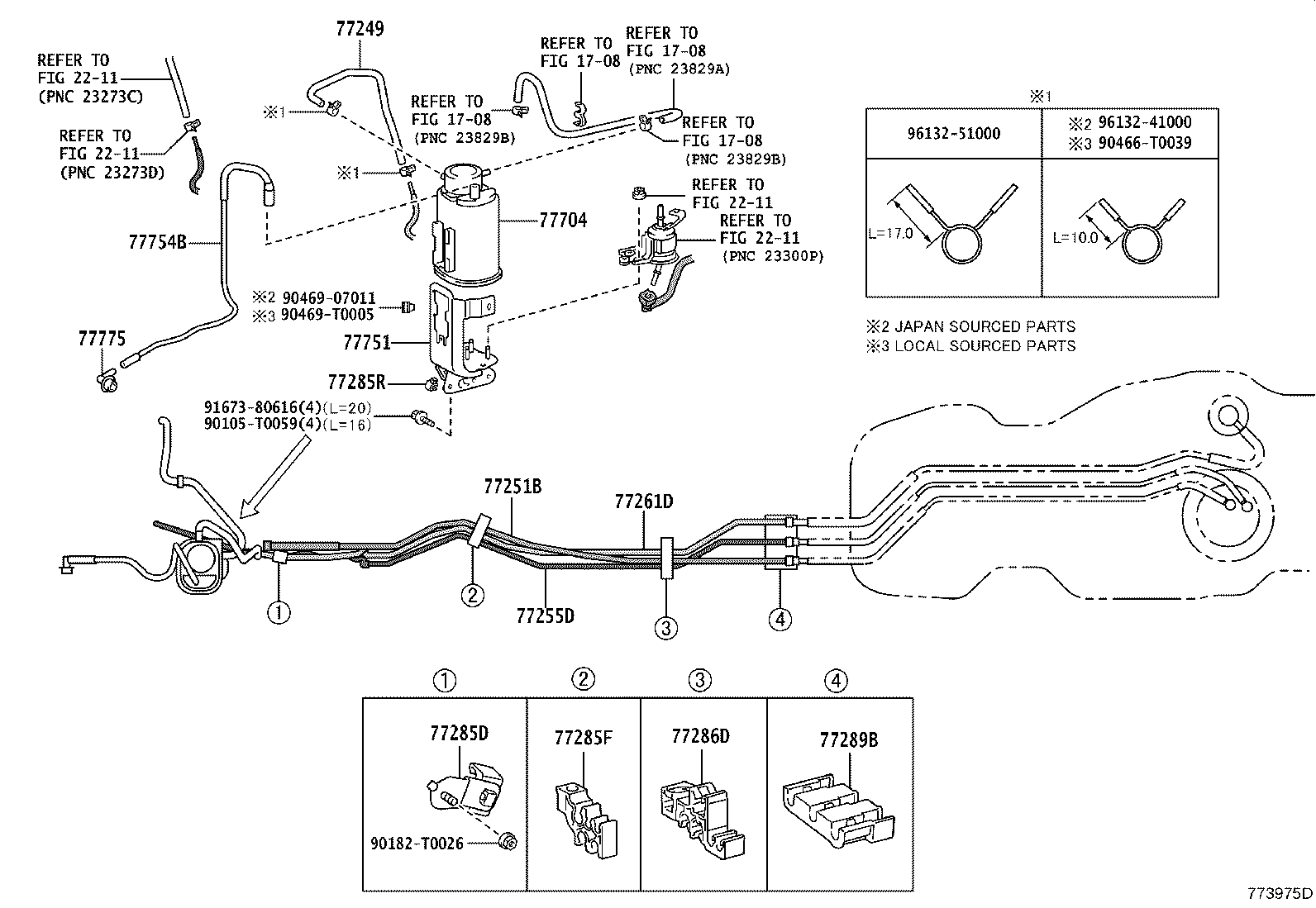 23220-0C181 PUMP ASSY, FUEL W/FILTER product image