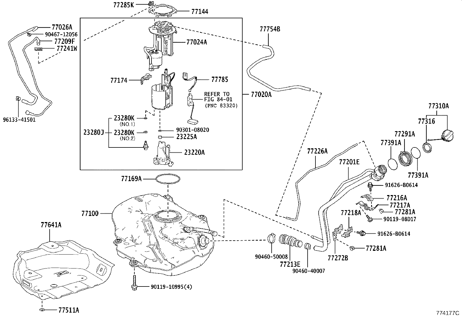 77103-12150 Toyota Reference Part product image