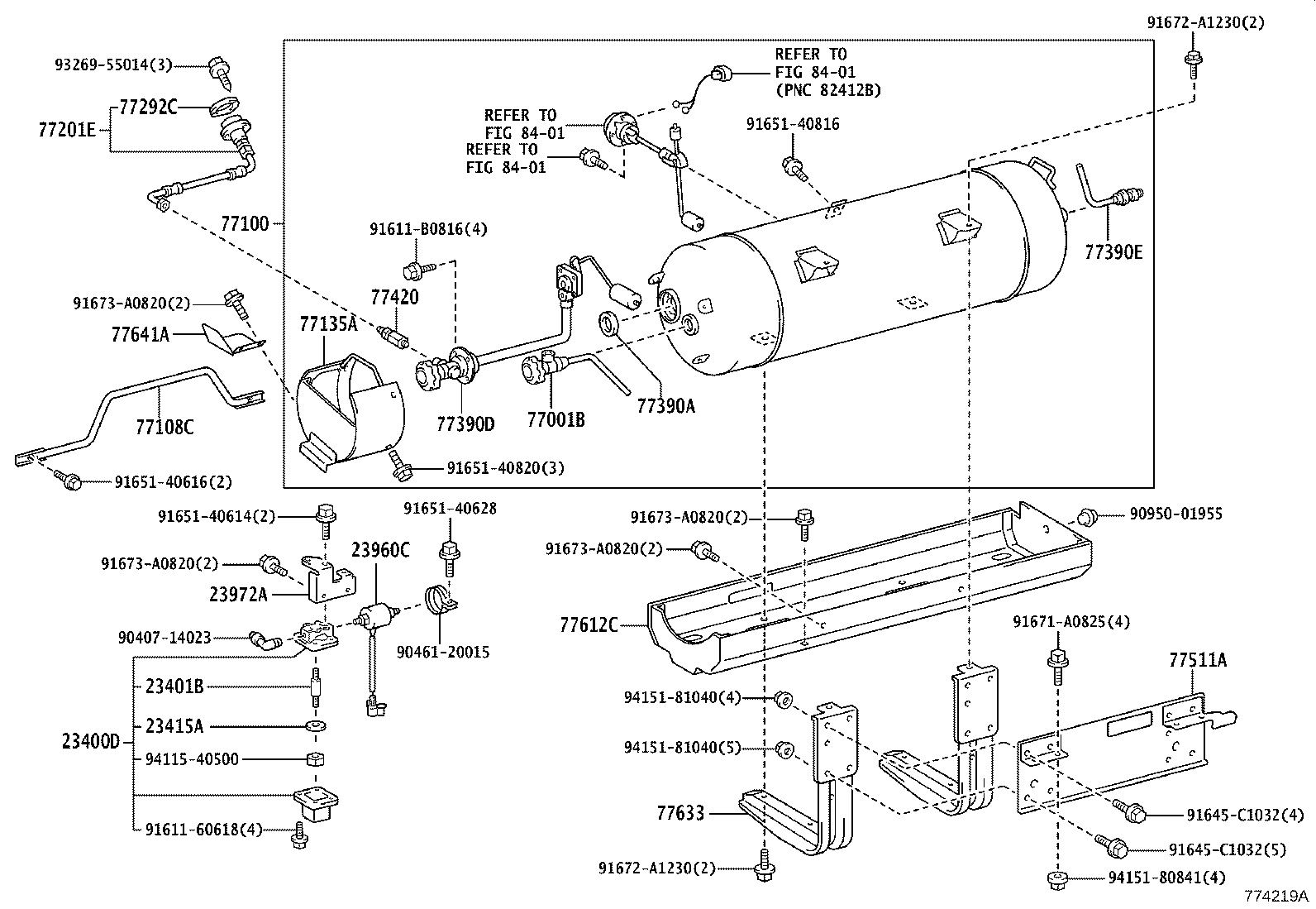 77240-36050 TUBE ASSY, FUEL SUCTION product image