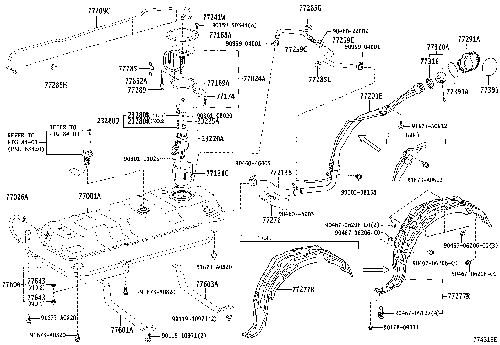 77024-28070 PLATE SUB-ASSY, FUEL SUCTION product image