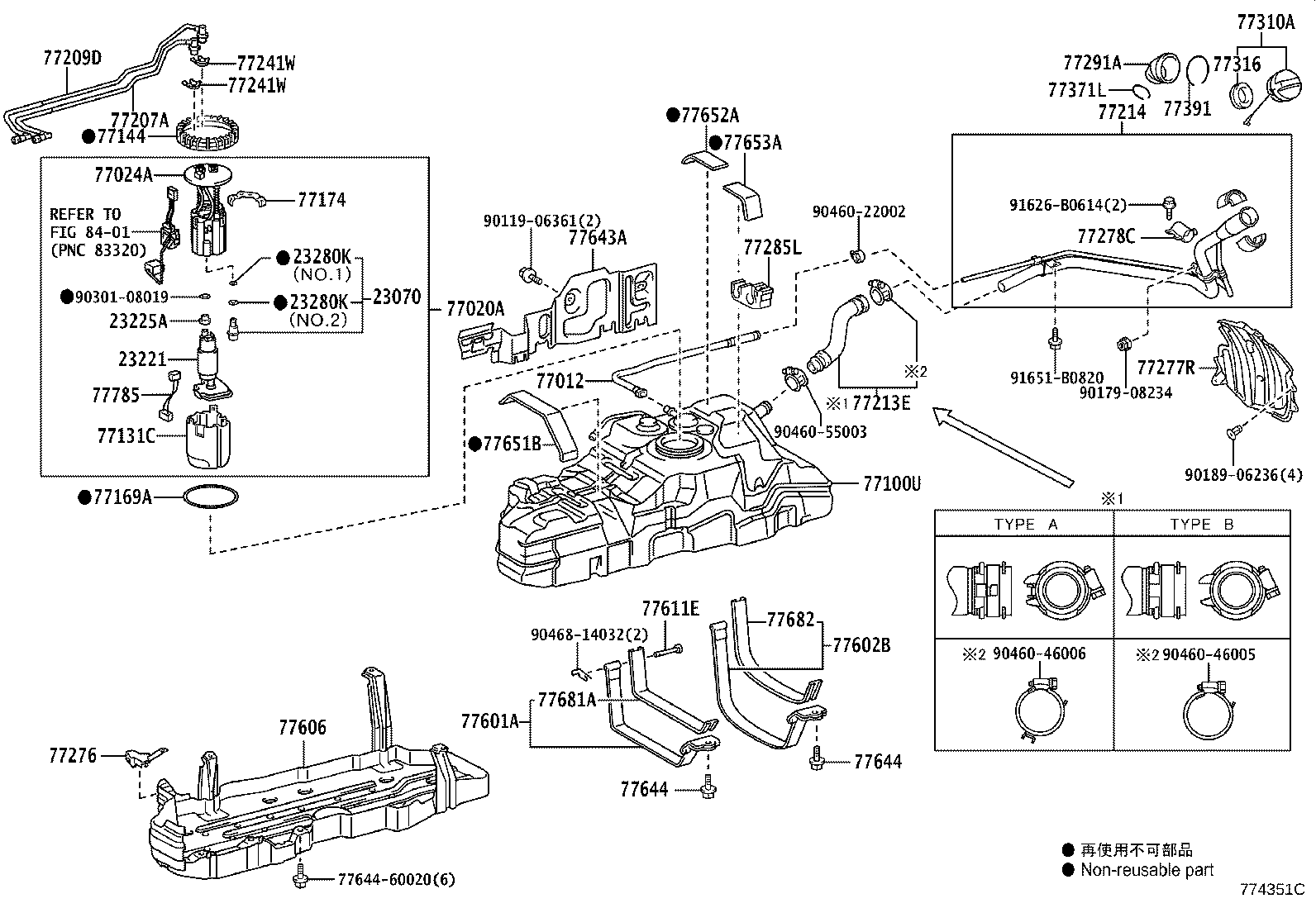 77020-60670 TUBE ASSY, FUEL SUCTION W/PUMP & GAGE product image