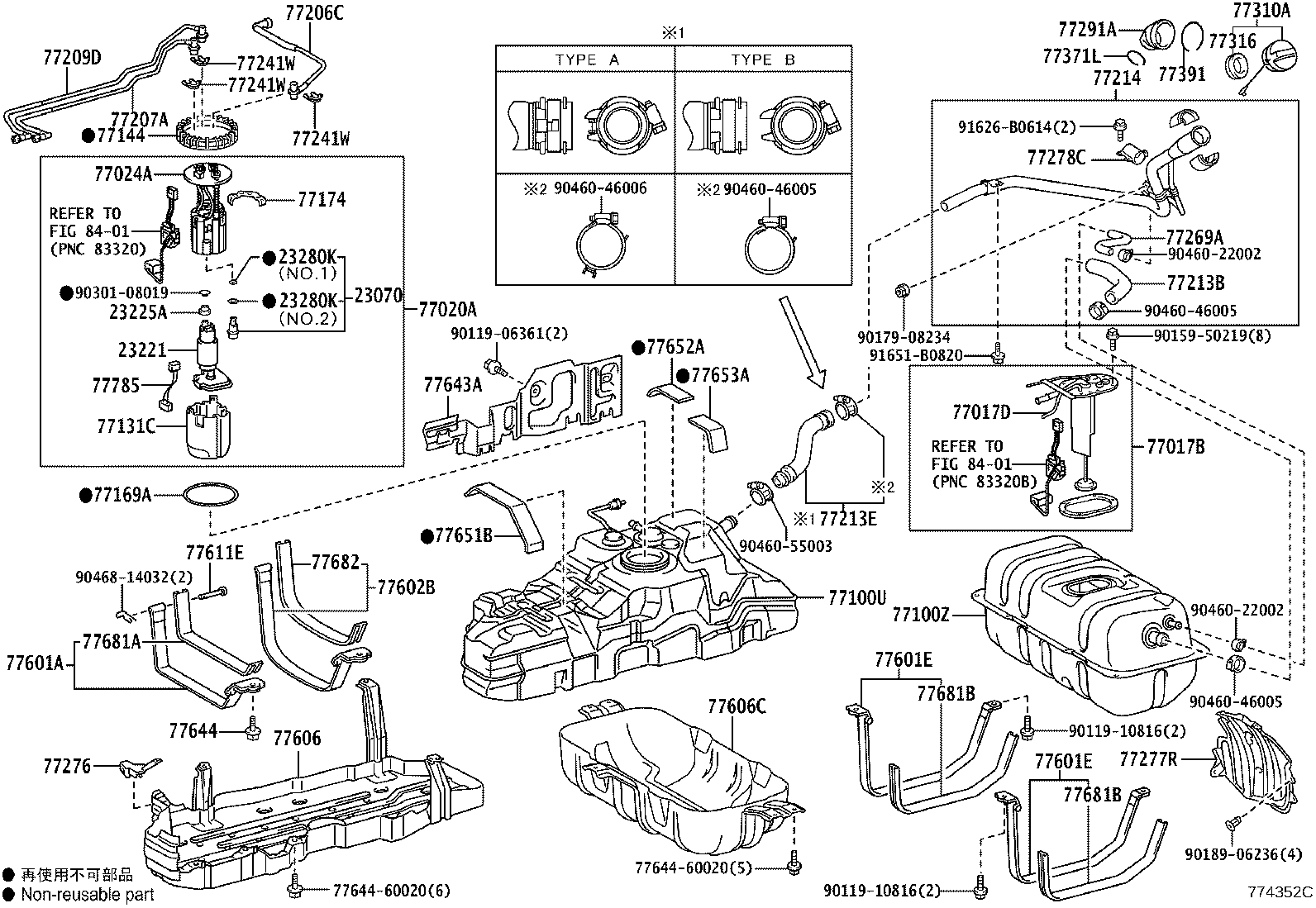 77020-60670 TUBE ASSY, FUEL SUCTION W/PUMP & GAGE product image