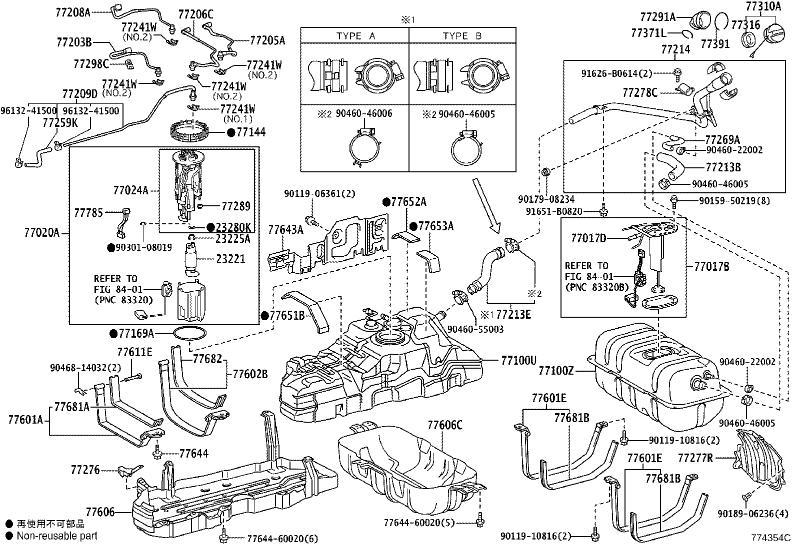77020-60670 TUBE ASSY, FUEL SUCTION W/PUMP & GAGE product image