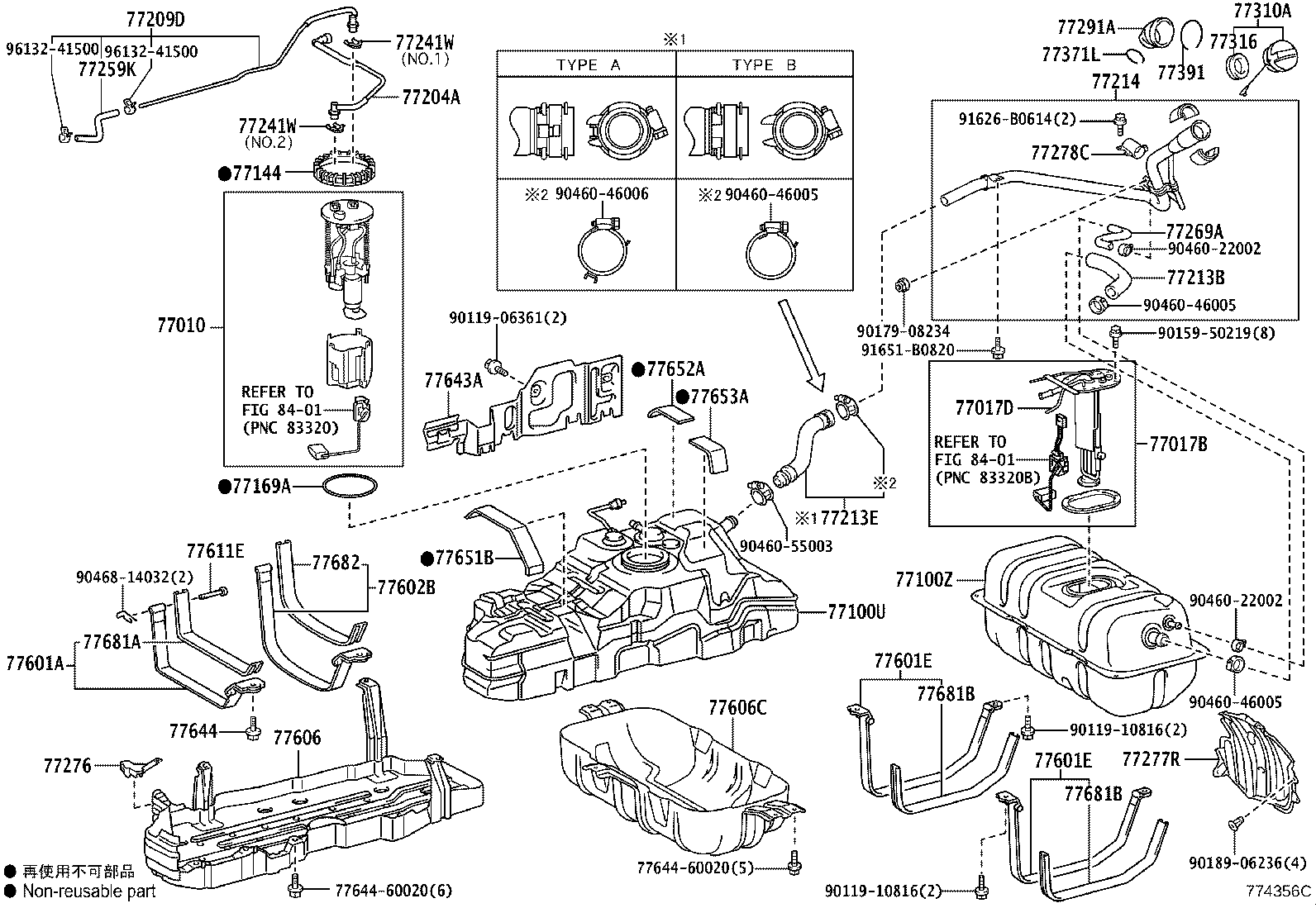 77020-60670 TUBE ASSY, FUEL SUCTION W/PUMP & GAGE product image