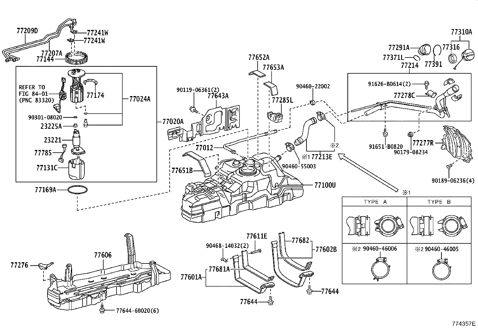 23220-75171 PUMP, FUEL product image