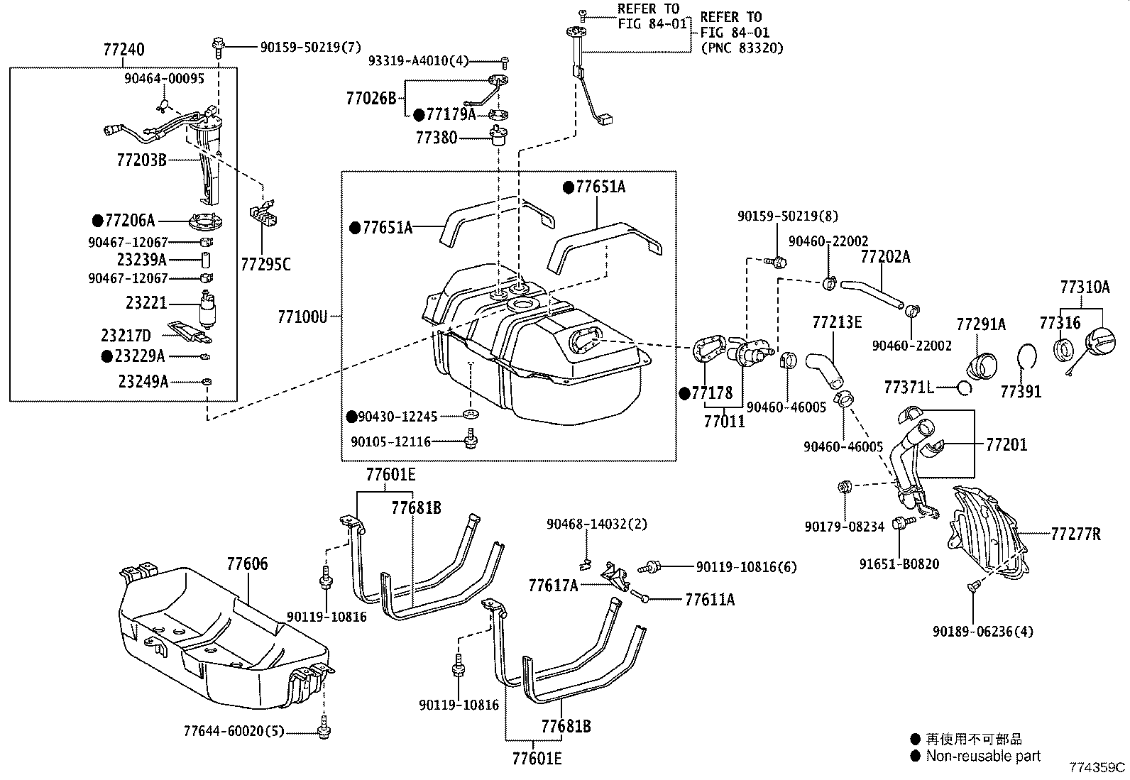 77020-60670 TUBE ASSY, FUEL SUCTION W/PUMP & GAGE product image