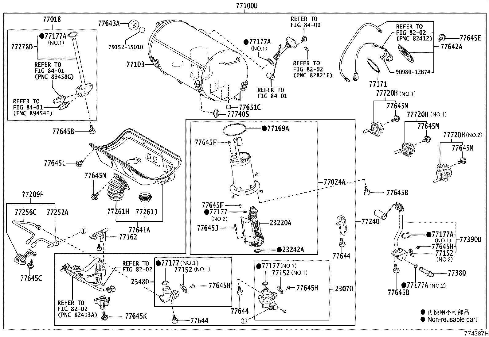 77201-15031 PIPE SUB-ASSY, FUEL TANK FILLER product image