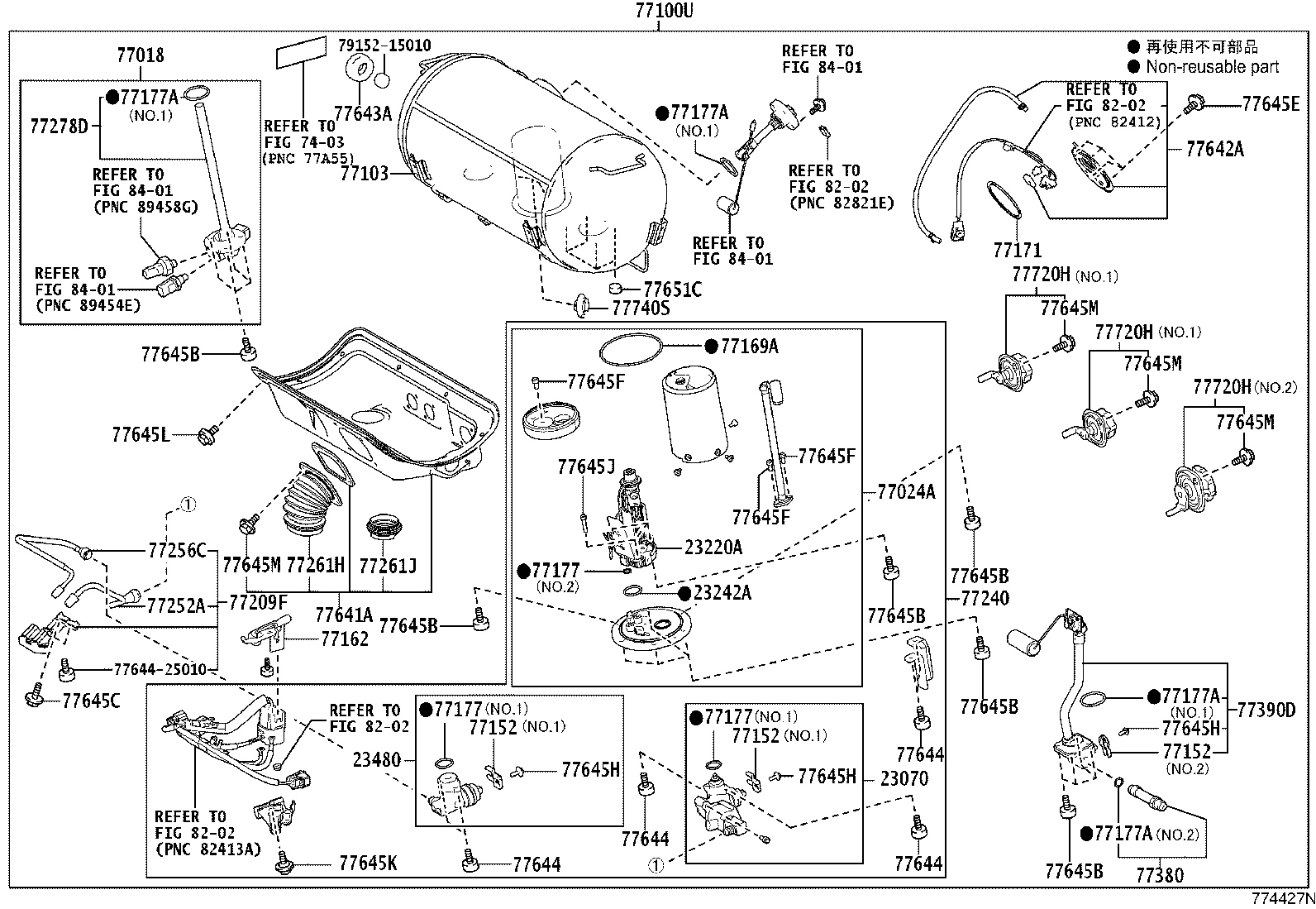 77020-15010 TUBE ASSY, FUEL SUCTION product image