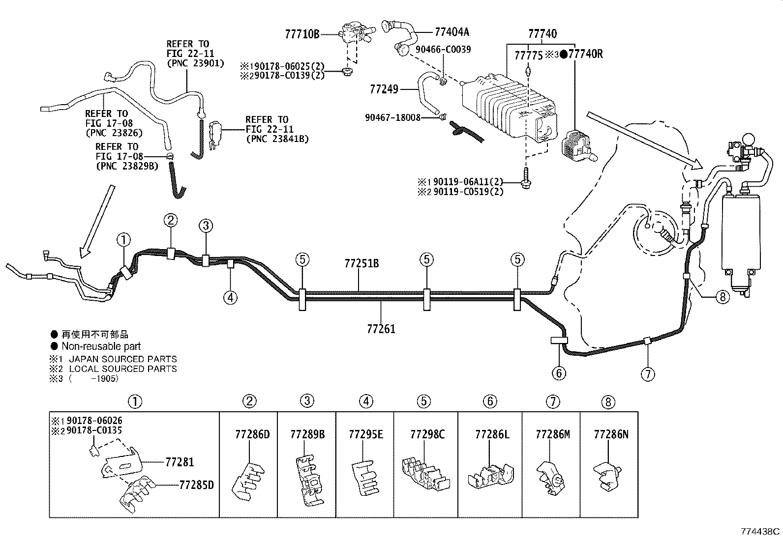 77001-06390 TANK ASSY, FUEL product image