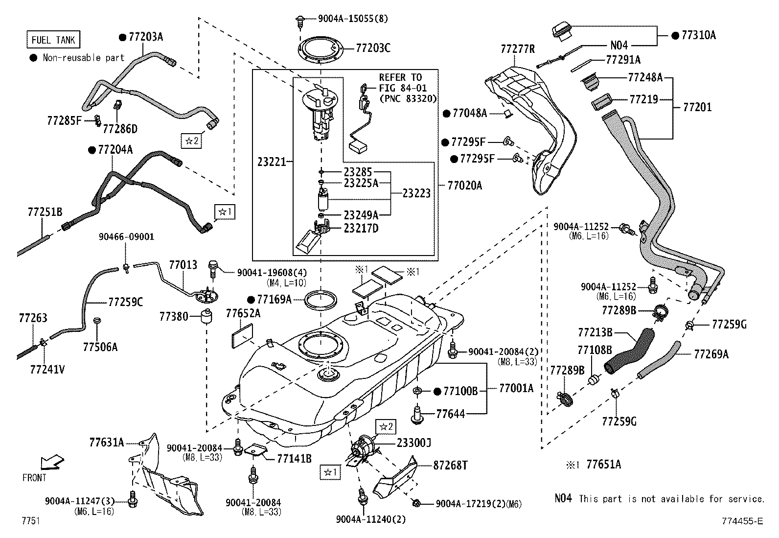 23210-BZ131 TUBE ASSY, FUEL SUCTION W/PUMP & GAGE product image
