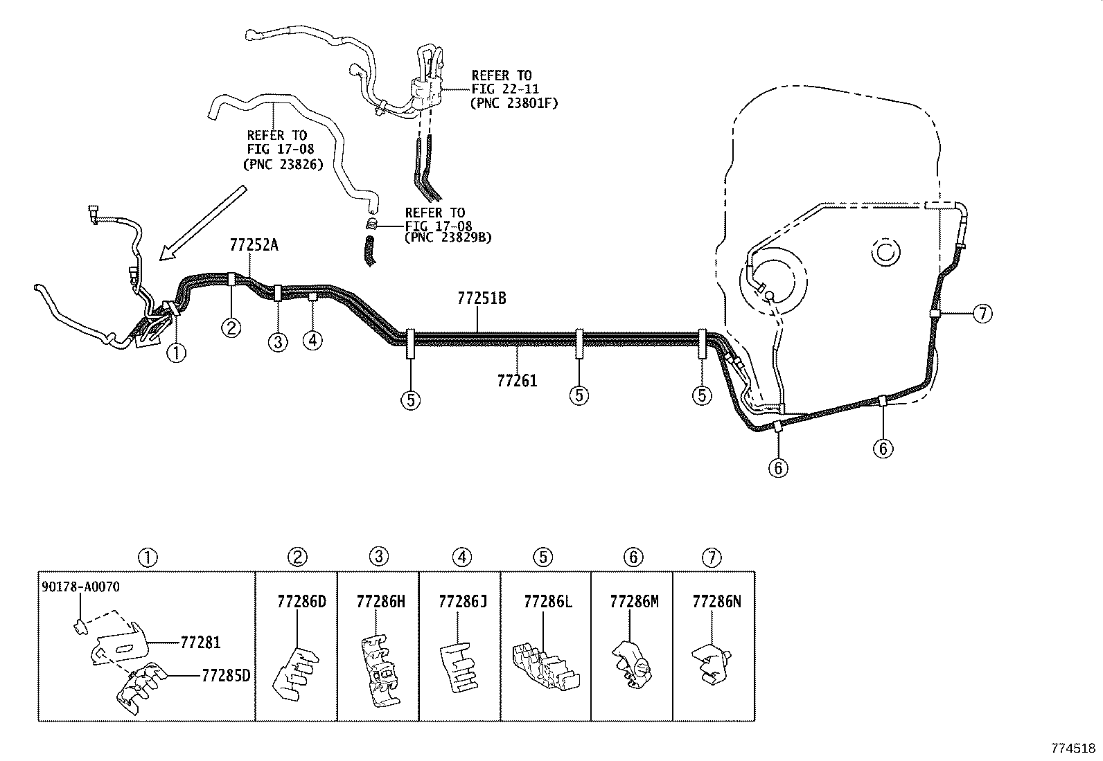 23283-0P010 HOLDER, FUEL PRESSURE REGULATOR product image