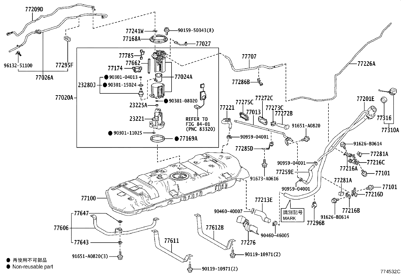 23220-36140 PUMP, FUEL product image
