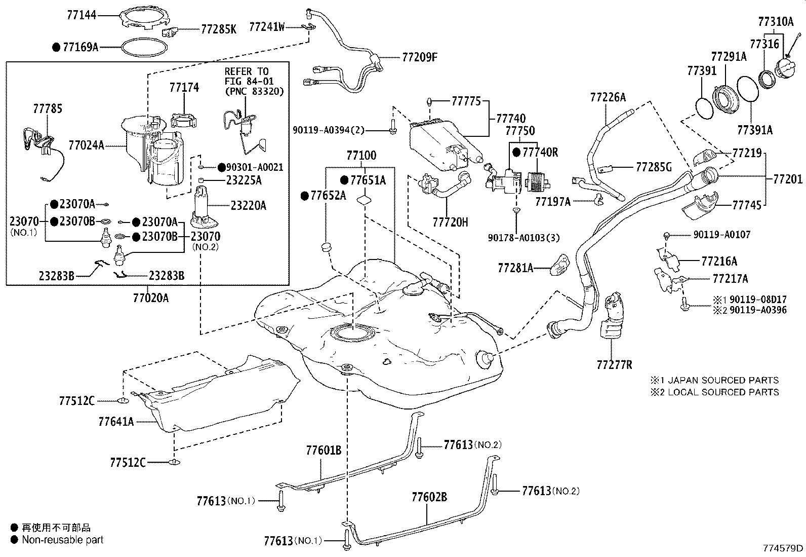 Toyota 77251-07110 TUBE, FUEL MAIN
