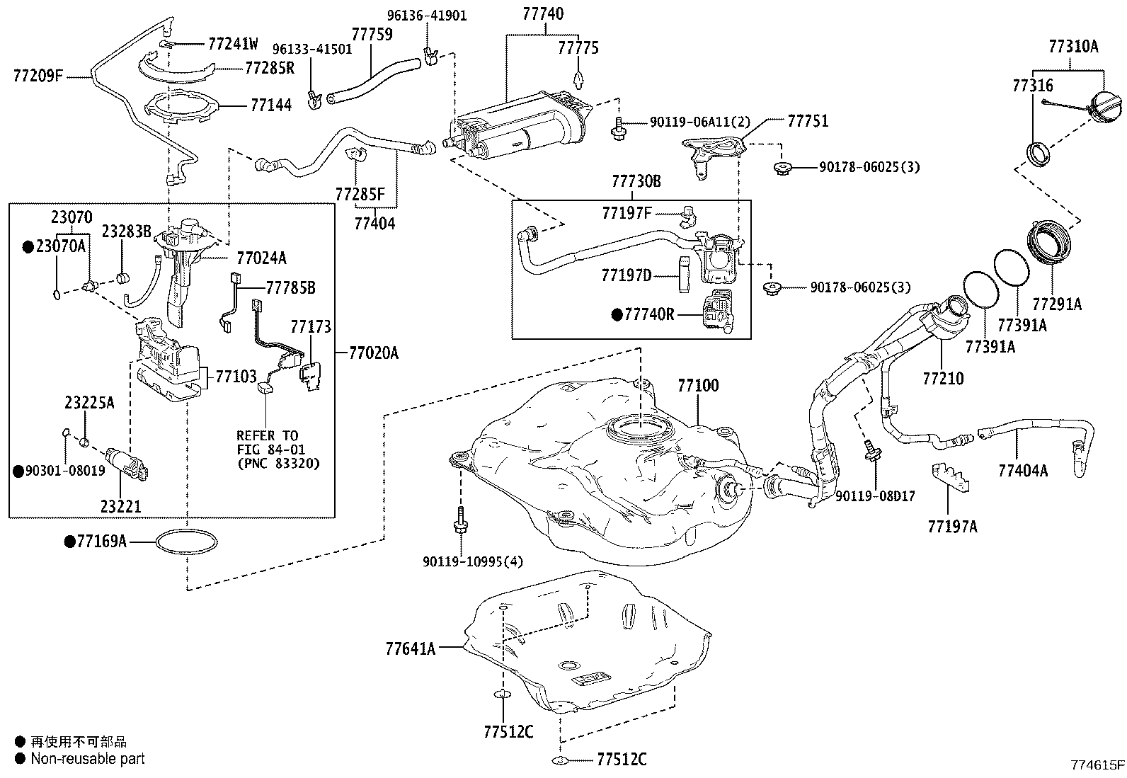 77020-76060 TUBE ASSY, FUEL SUCTION W/PUMP & GAGE product image