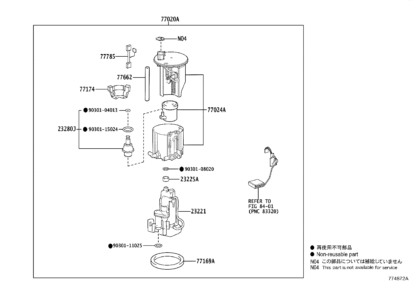 23220-36140 PUMP, FUEL product image