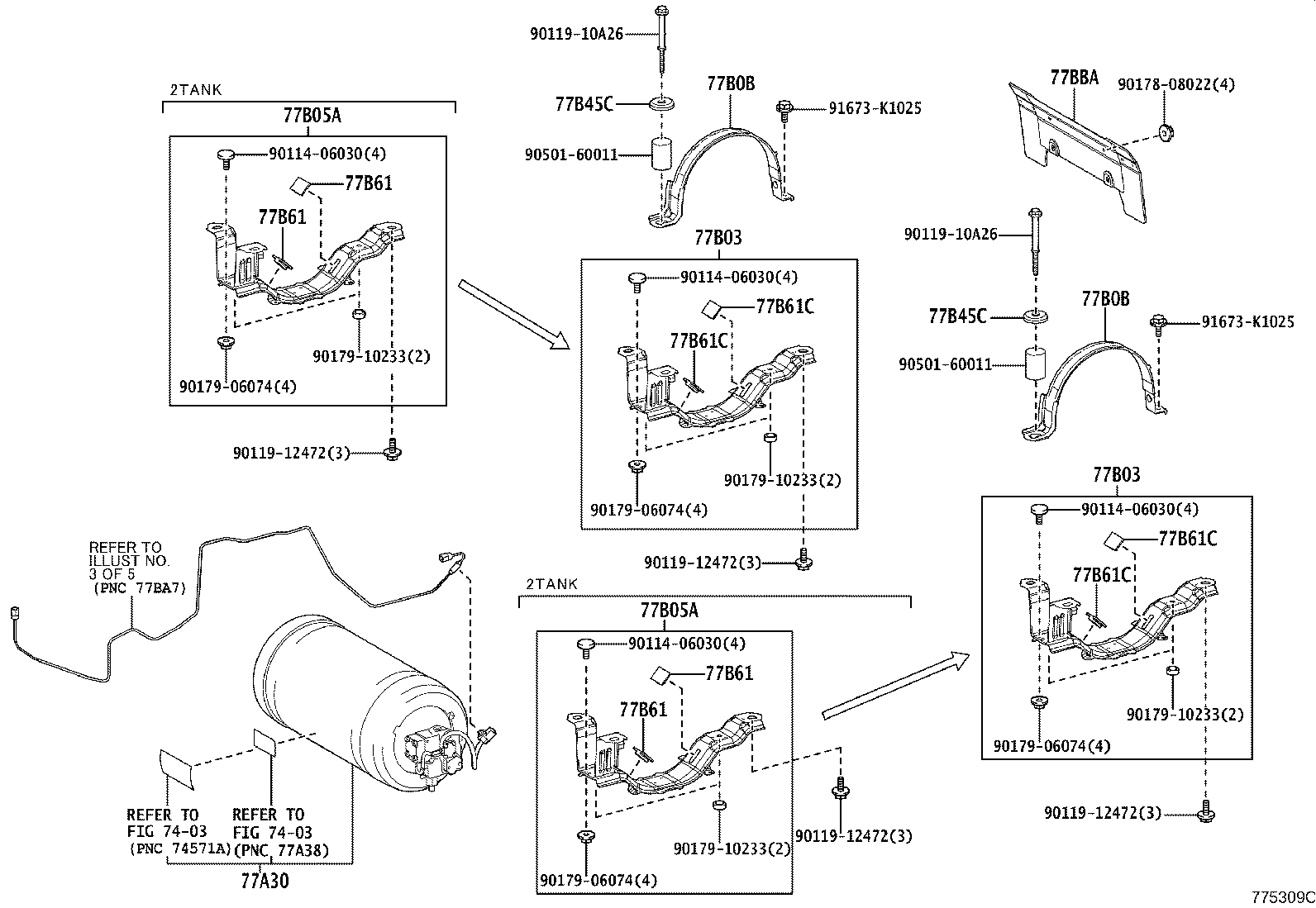 Thumbnail 2 for 77030-62030
