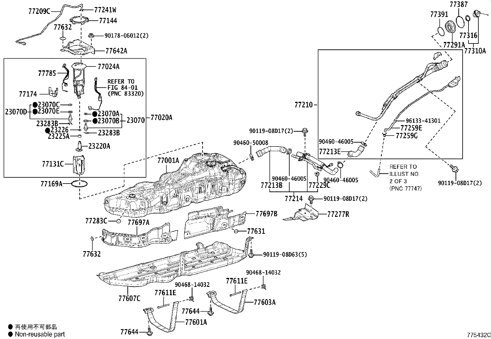 77001-60C20 TANK SUB-ASSY, FUEL product image