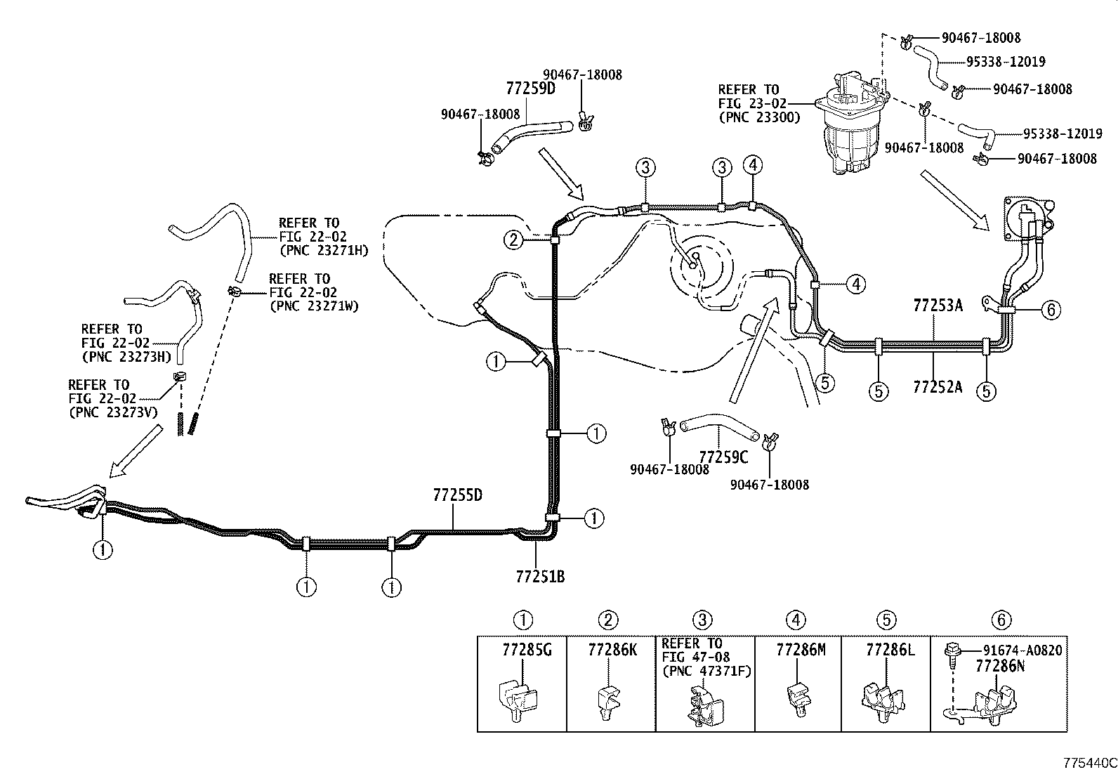 77001-60C20 TANK SUB-ASSY, FUEL product image