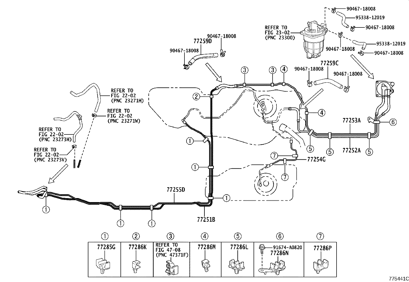 77001-60C20 TANK SUB-ASSY, FUEL product image