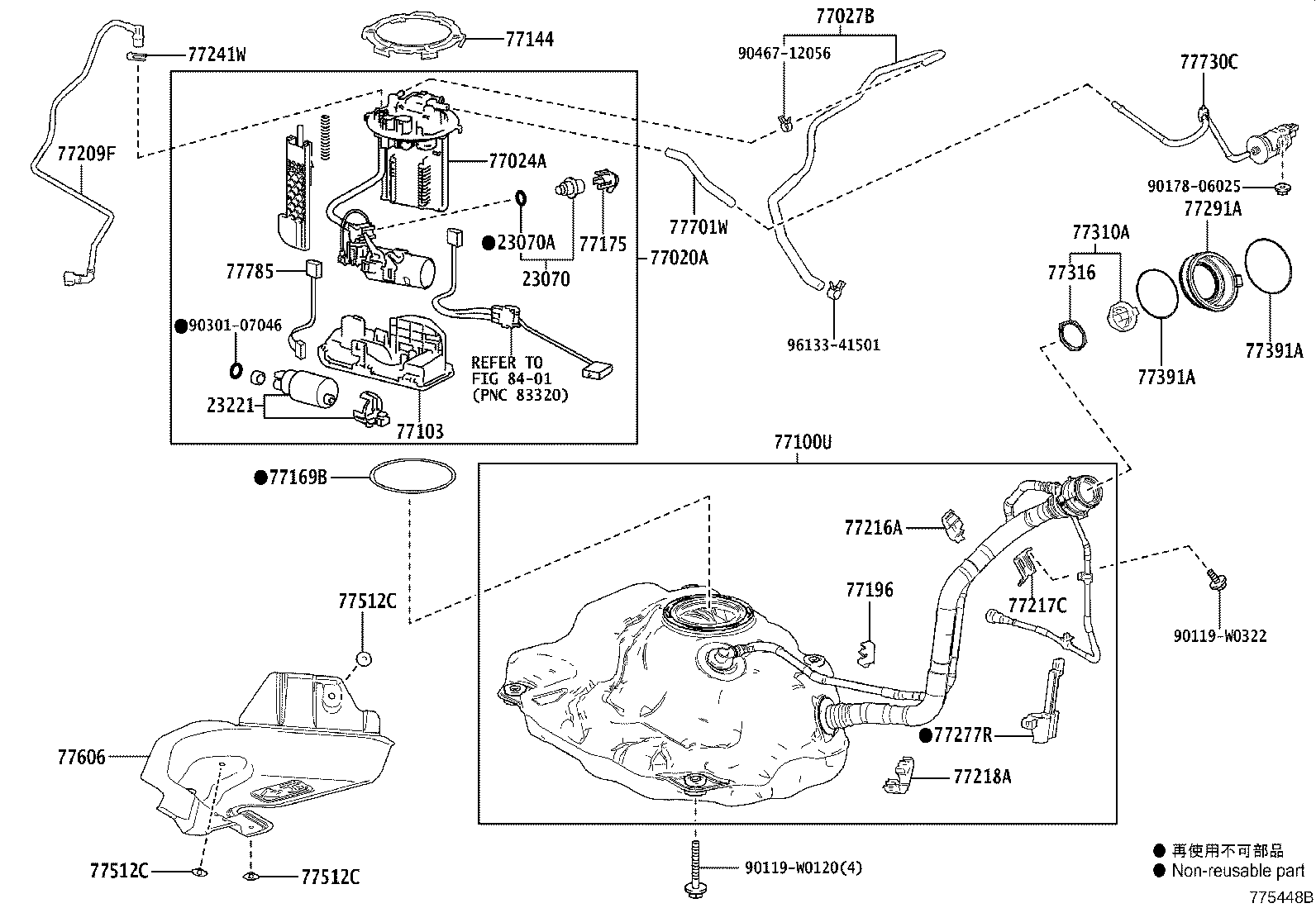 77001-0D500 TANK SUB-ASSY, FUEL product image