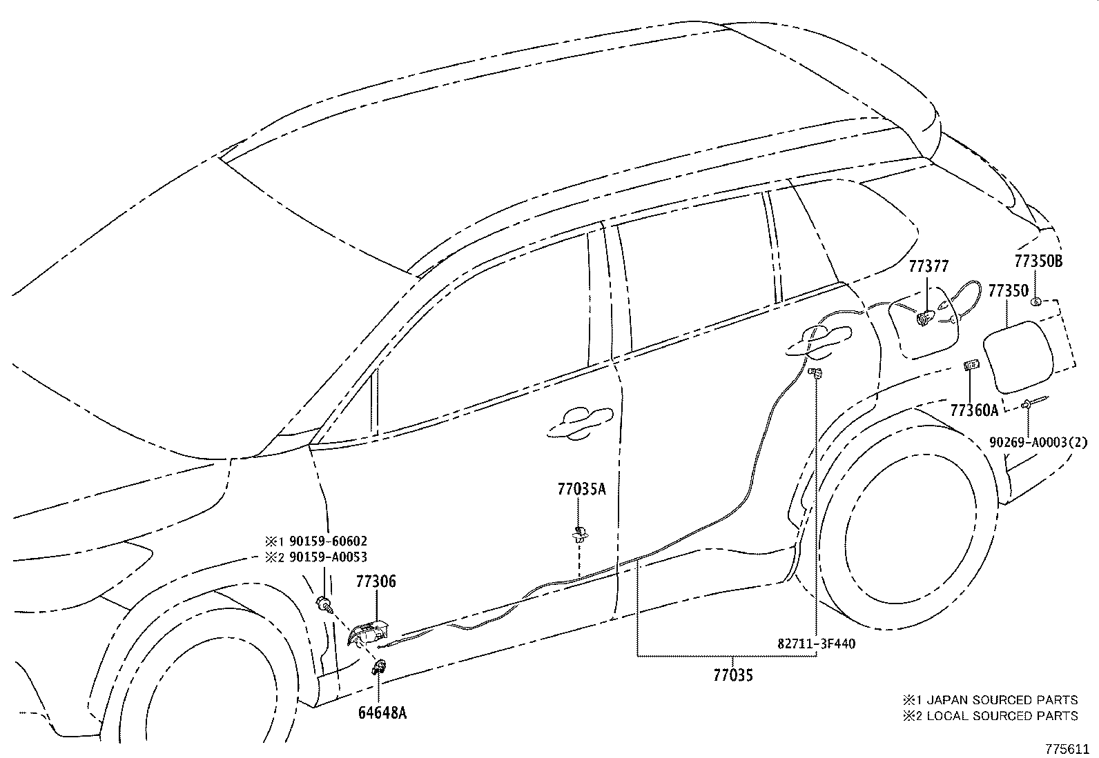Thumbnail 9 for 77001-0A250
