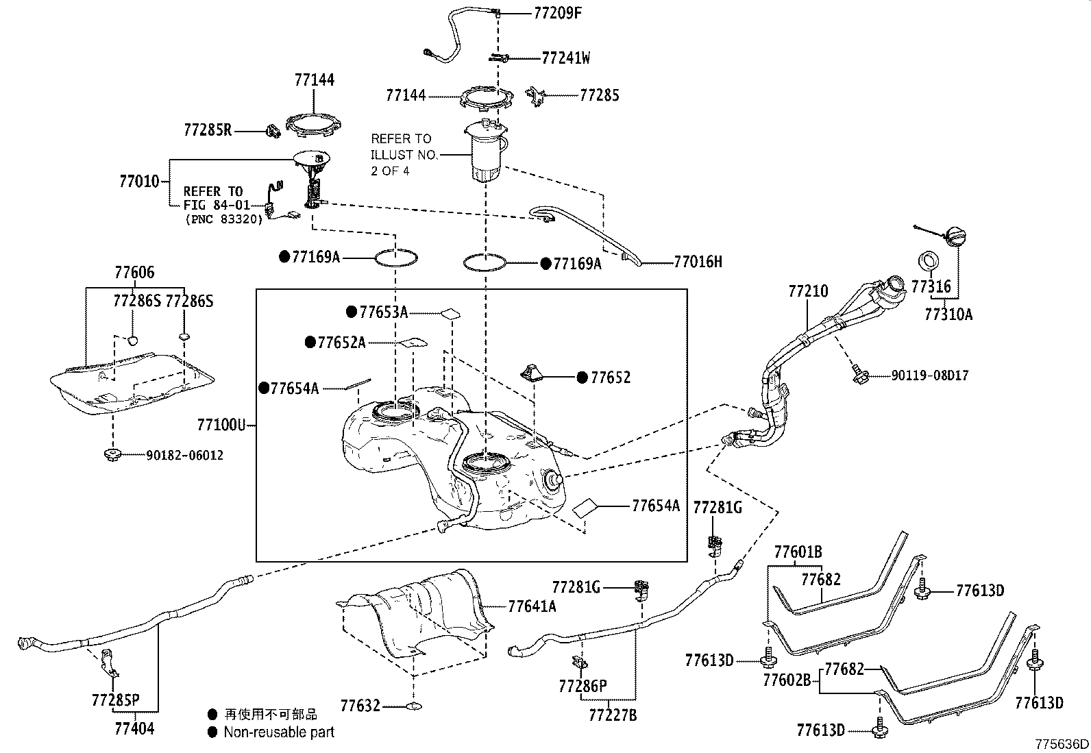 77026-42081 TUBE, FUEL TANK TO CANISTER product image