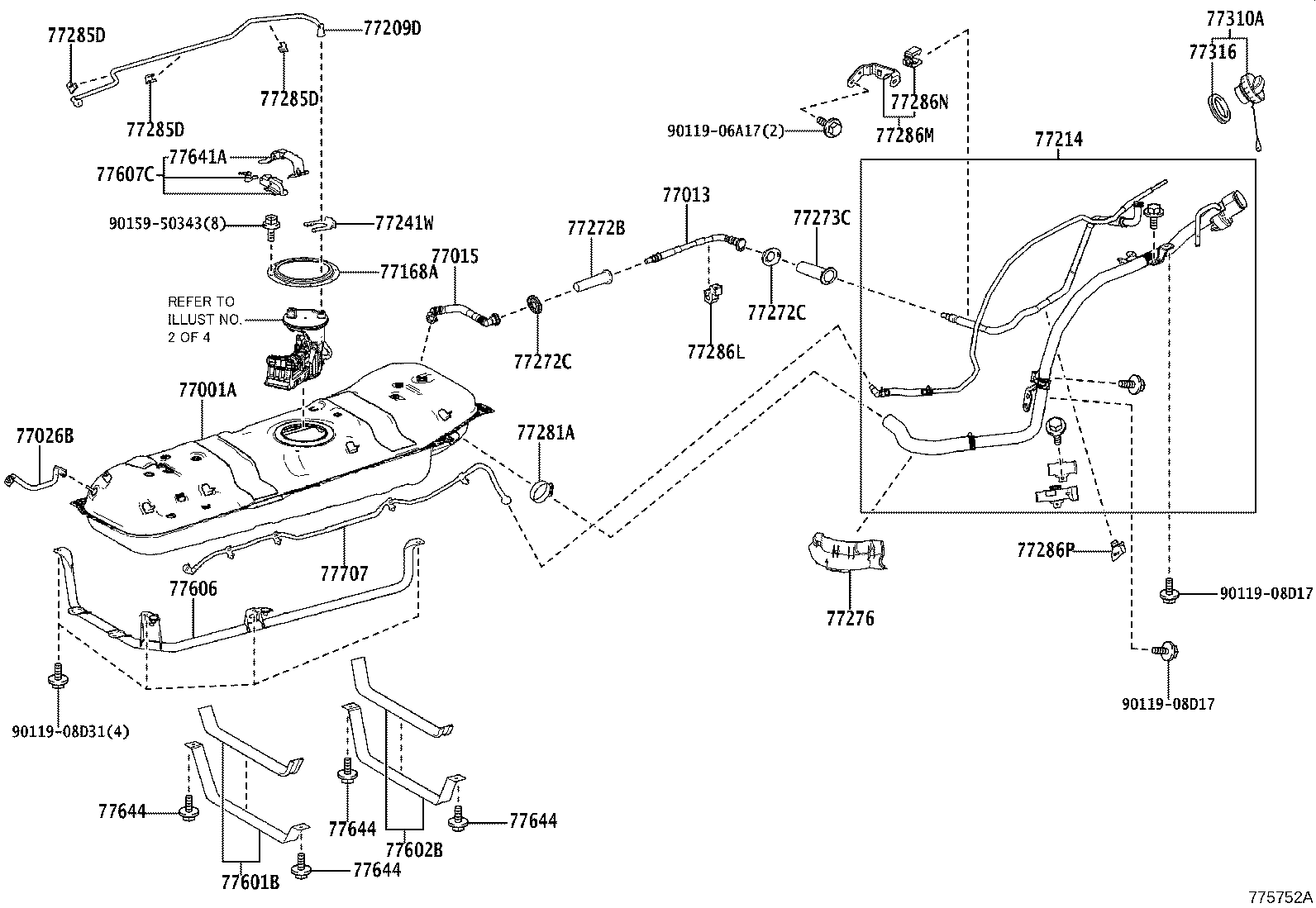77024-V1040 PLATE SUB-ASSY, FUEL SUCTION product image