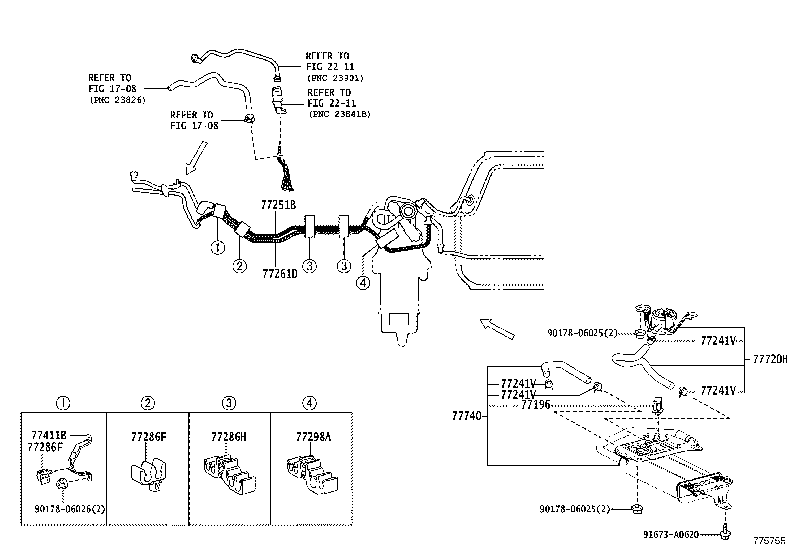 77020-V1010 TUBE ASSY, FUEL SUCTION W/PUMP & GAGE product image