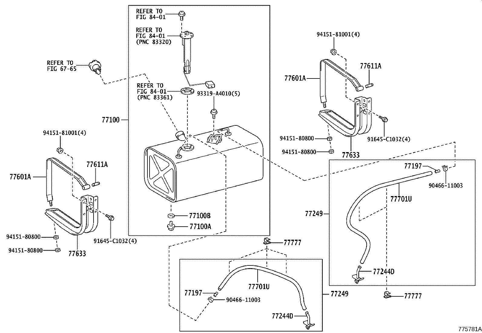 77001-0W032 TANK SUB-ASSY, FUEL product image