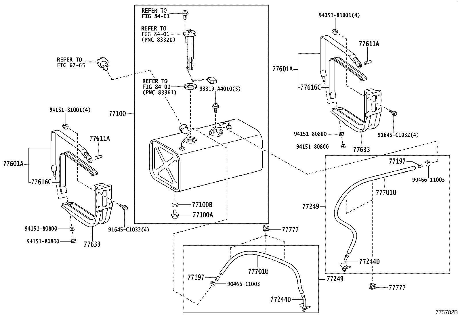 77001-0W032 TANK SUB-ASSY, FUEL product image