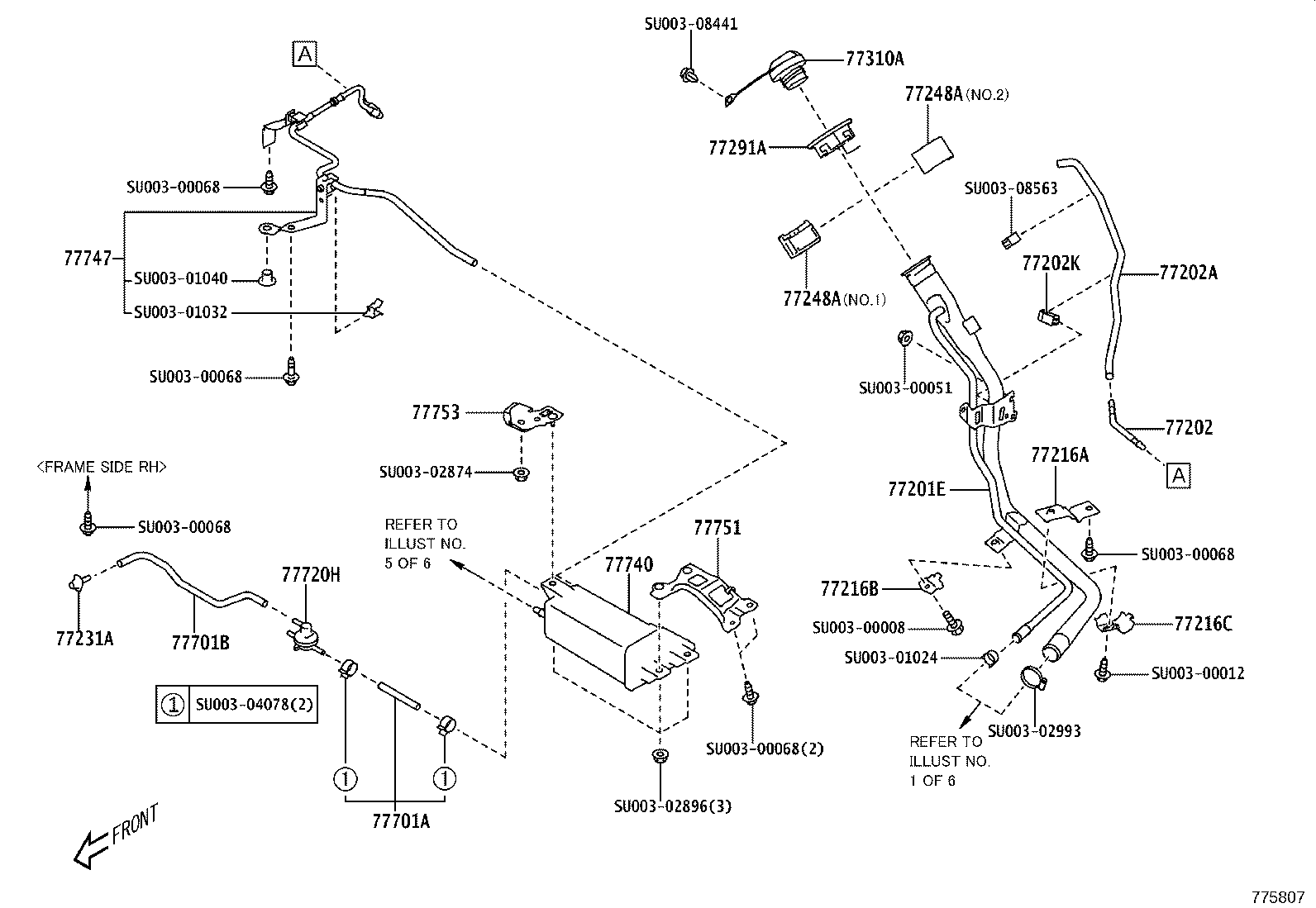 SU003-08440 CAP ASSY, FUEL TANK product image