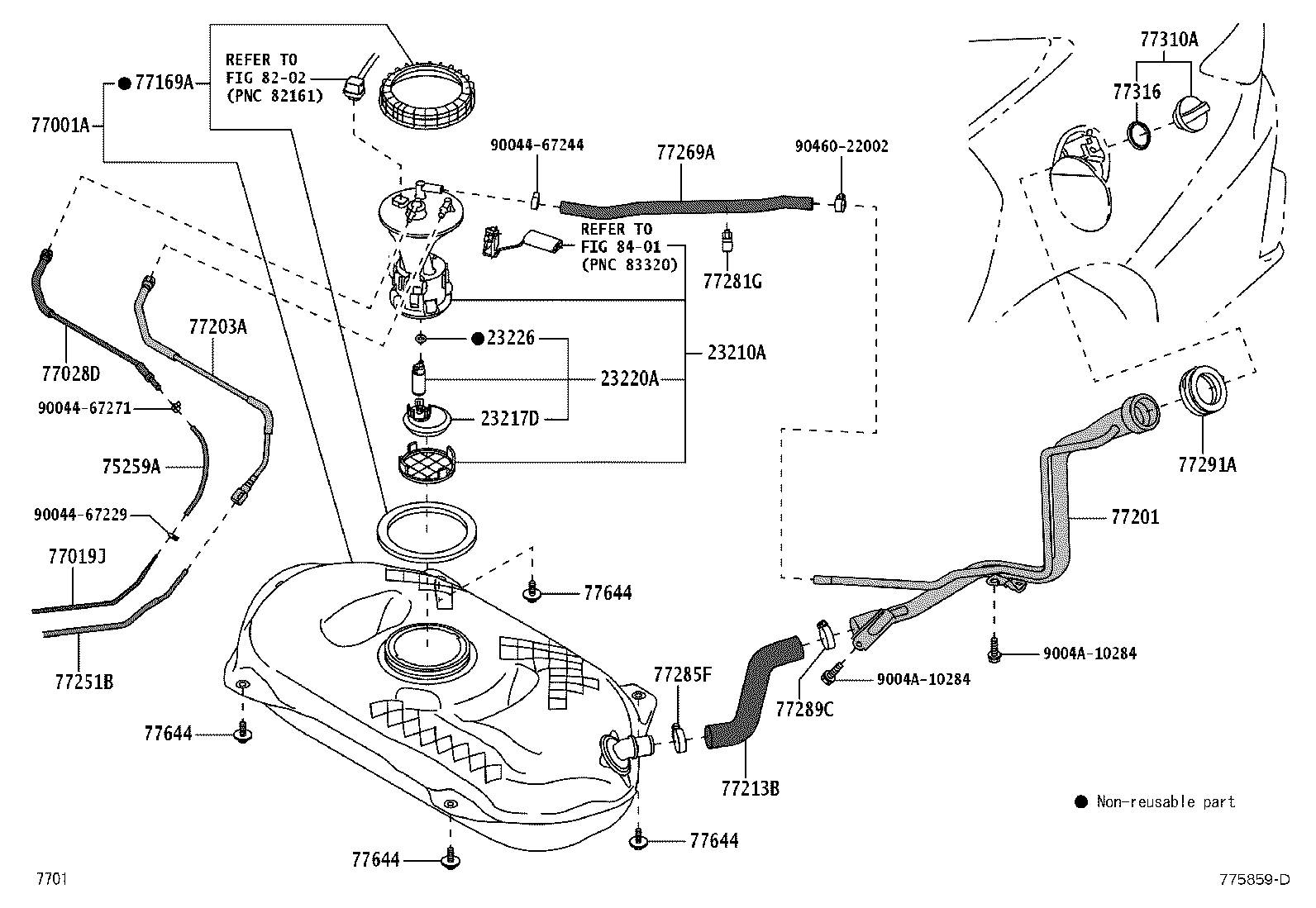 17660-BZ070 VALVE ASSY, PURGE CONTROL product image