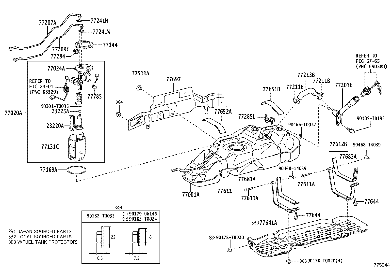 77213-KK070 HOSE, FUEL TANK TO FILLER PIPE product image