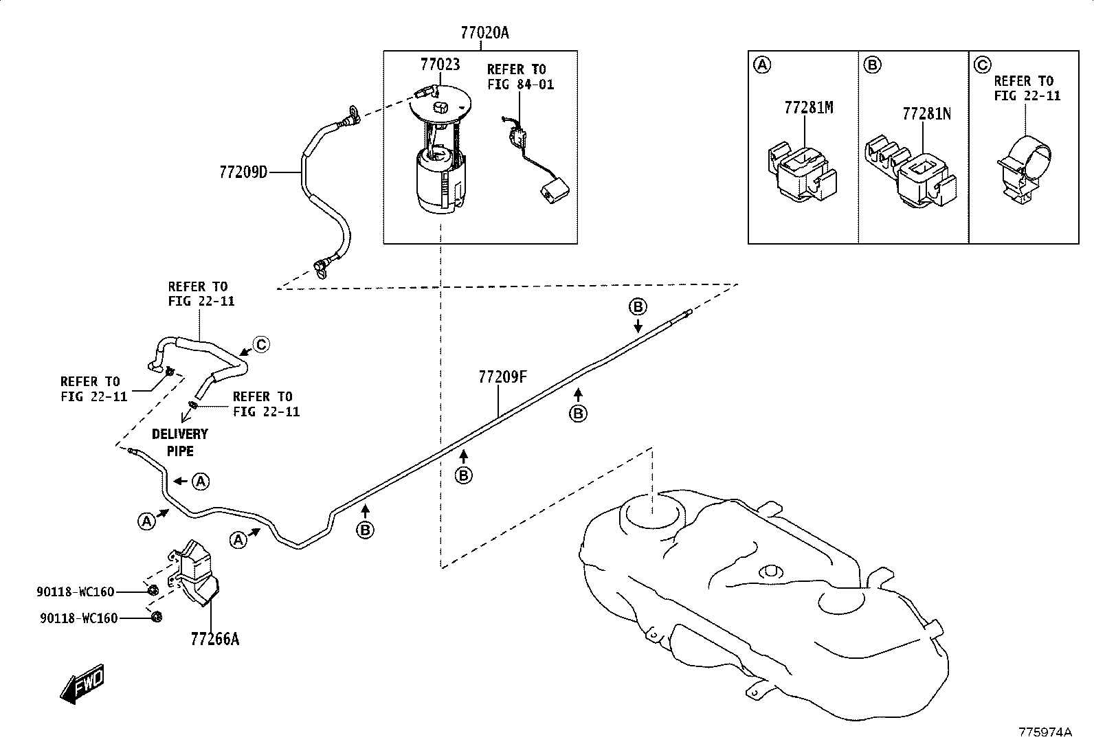23591-WC001 JOINT, FUEL HOSE product image