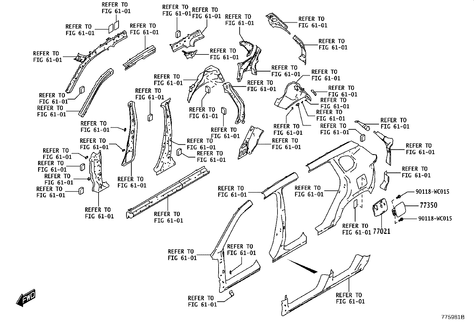 23591-WC001 JOINT, FUEL HOSE product image