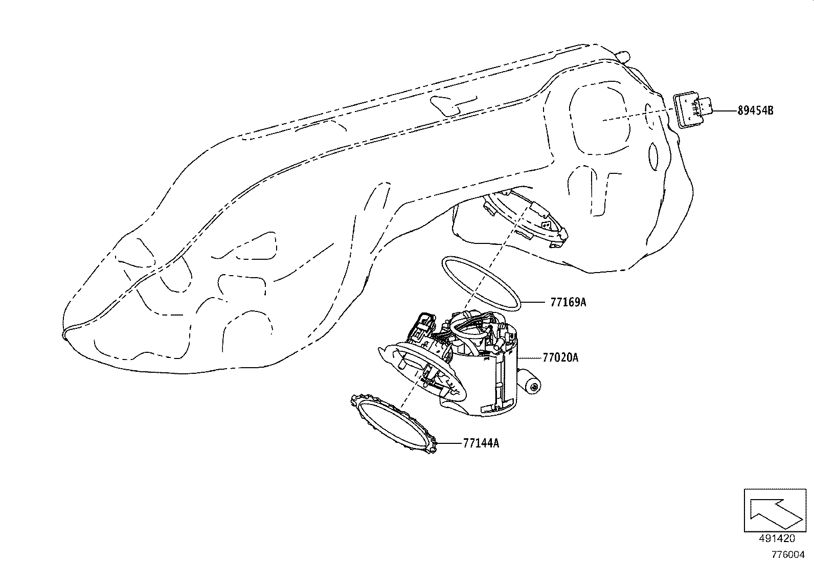 90118-WA895 CLAMP, FUEL TUBE, NO.5 product image