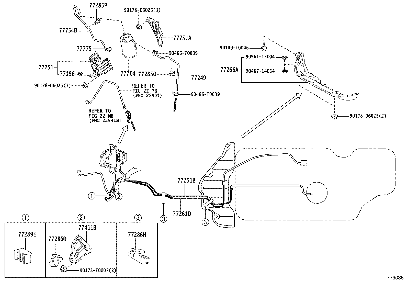 77001-VT020 TANK SUB-ASSY, FUEL product image